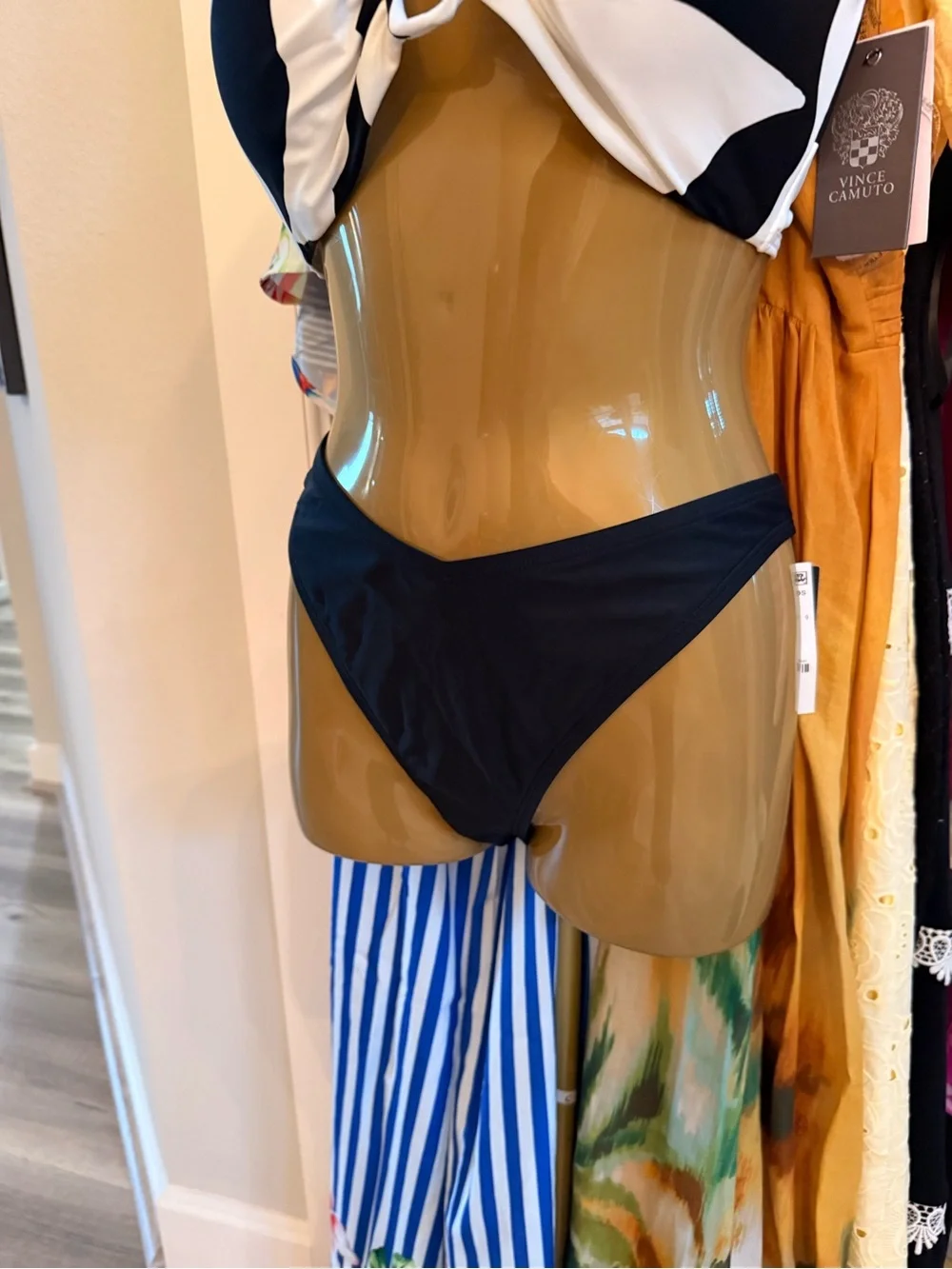 Bar III Black Bikini Bottom